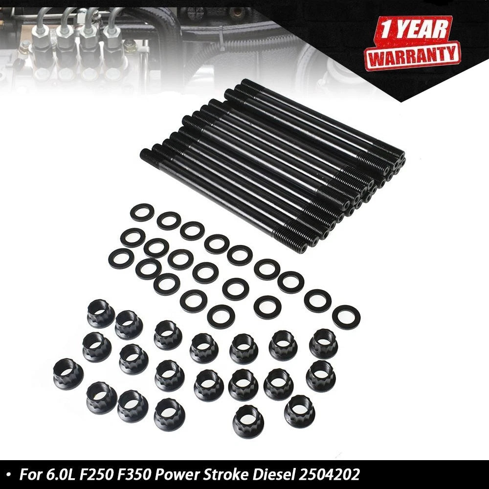 Cylinder Head Stud Kit for Ford 6.0L Powerstroke Diesel (2003–2007)
