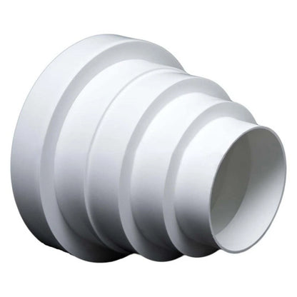 Air Duct Reducer Connector for Extractor Fans (Multiple Sizes)