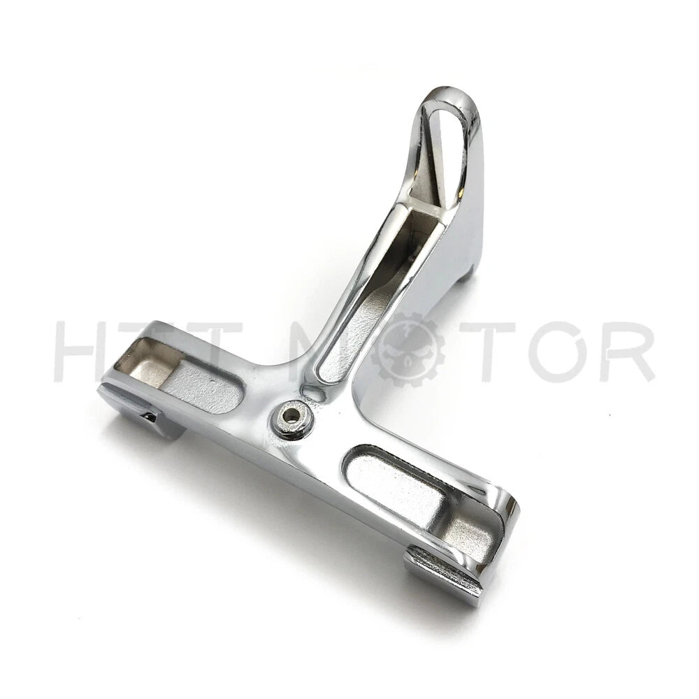 Chrome Passenger Footboard Mounting Bracket for Harley Touring (1993–2019)