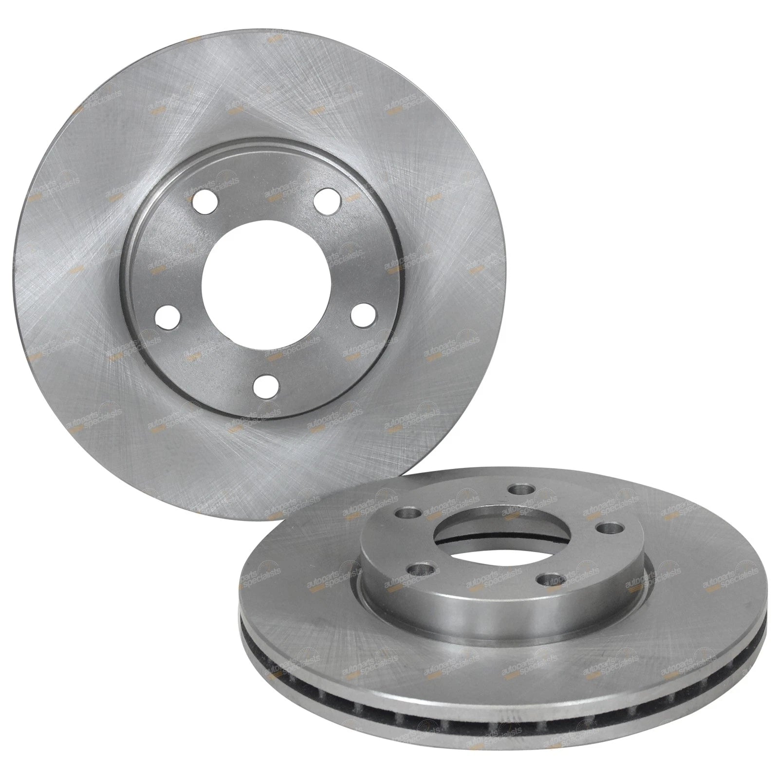 2 Front Disc Brake Rotors for Mazda 3 BK BL 4cyl 2.0L (2004–2014)