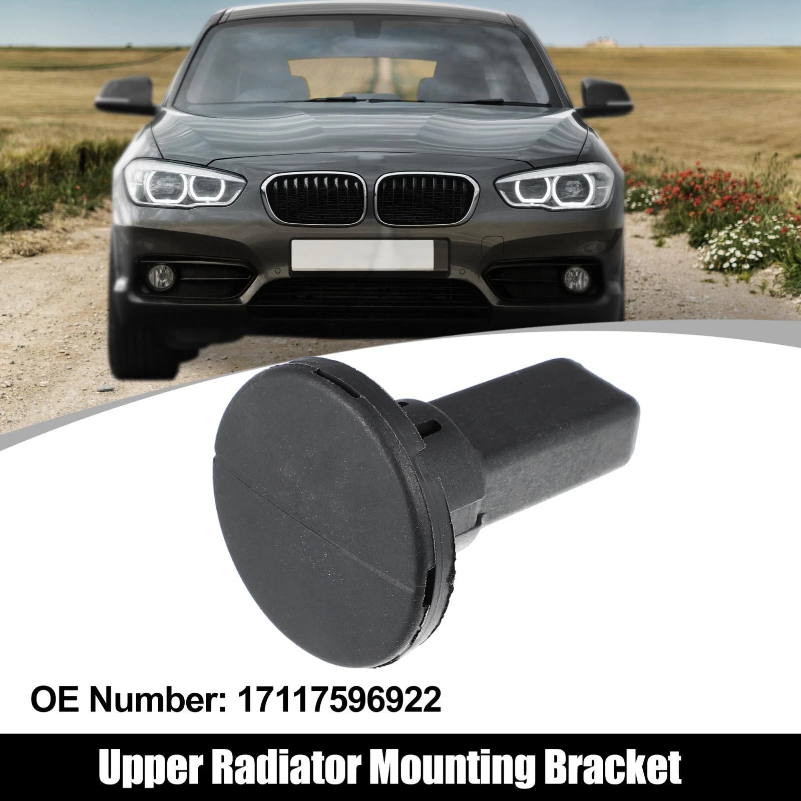 Upper Radiator Mount Bushing Bracket Replacement for BMW (2007–2018)
