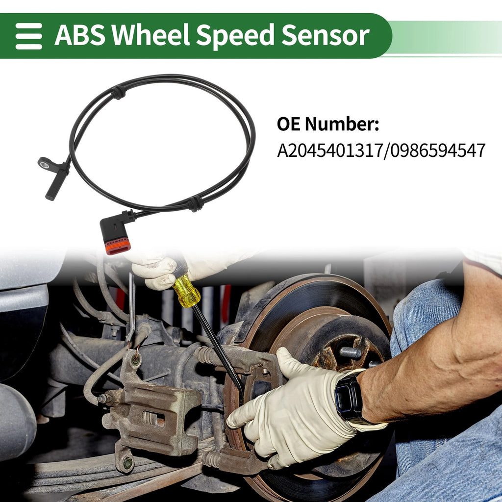 ABS Wheel Speed Sensor Front for Mercedes-Benz GLK250 (2013–2015)