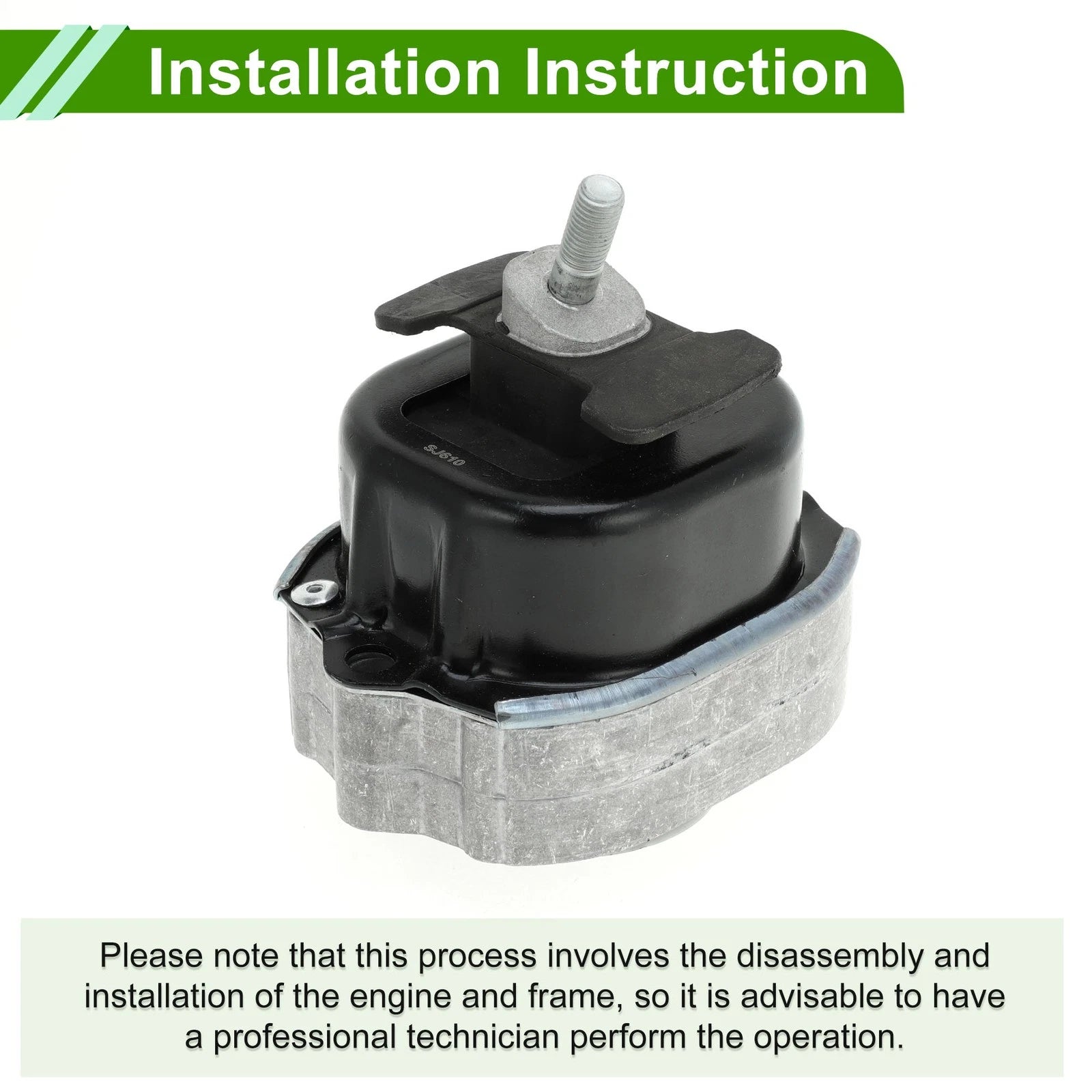 Engine Motor Mount Replacement for BMW X5 F15 2014–2018 28i