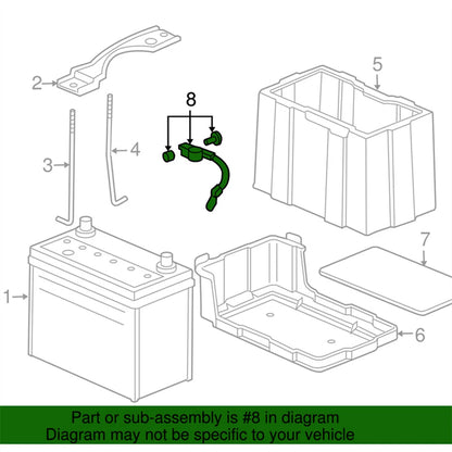Battery Negative Cable Assembly 32600-SDA-A00 for Honda Accord (2003–2007)