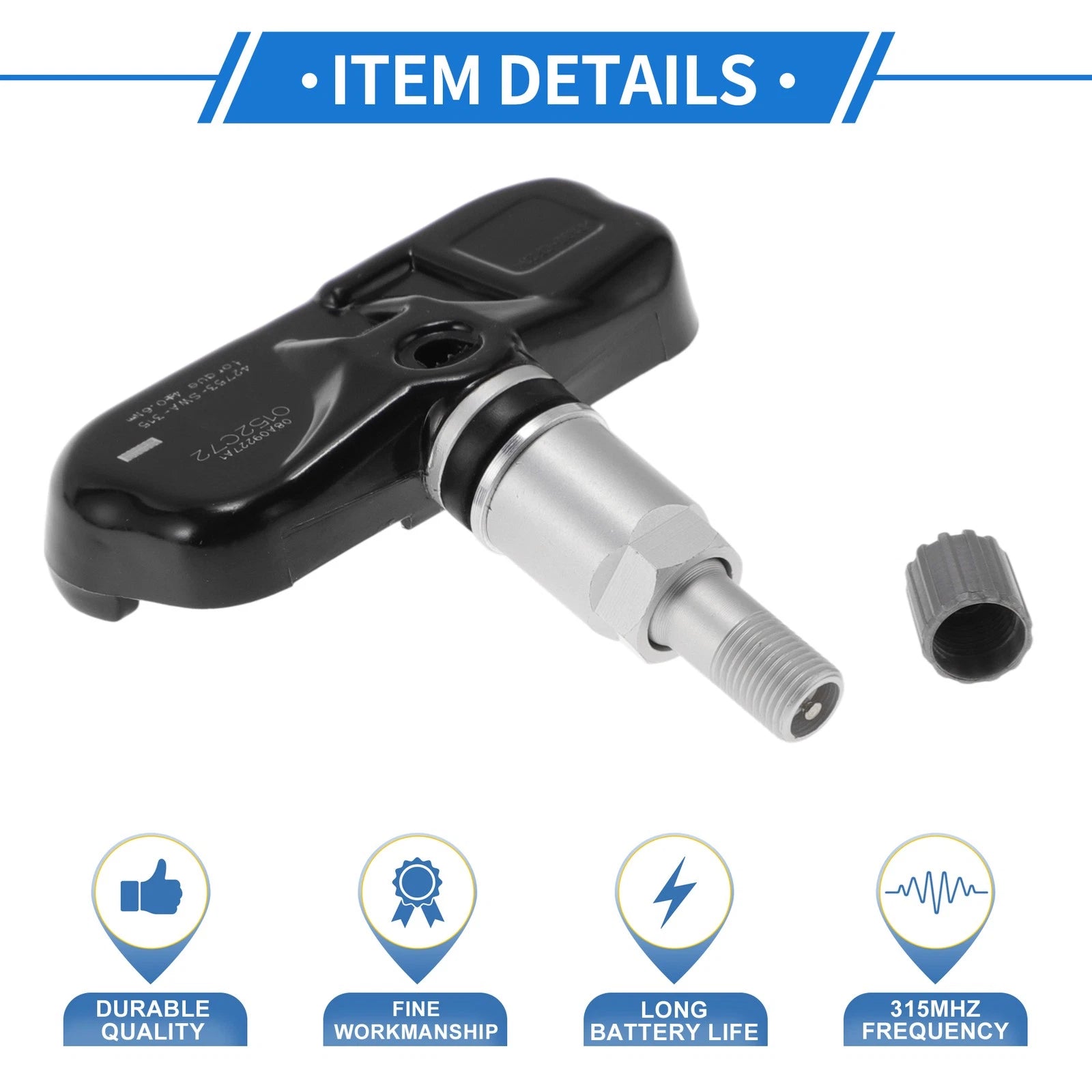 TPMS Sensor No. 42753SWA315 for Honda Fit (2007–2008)