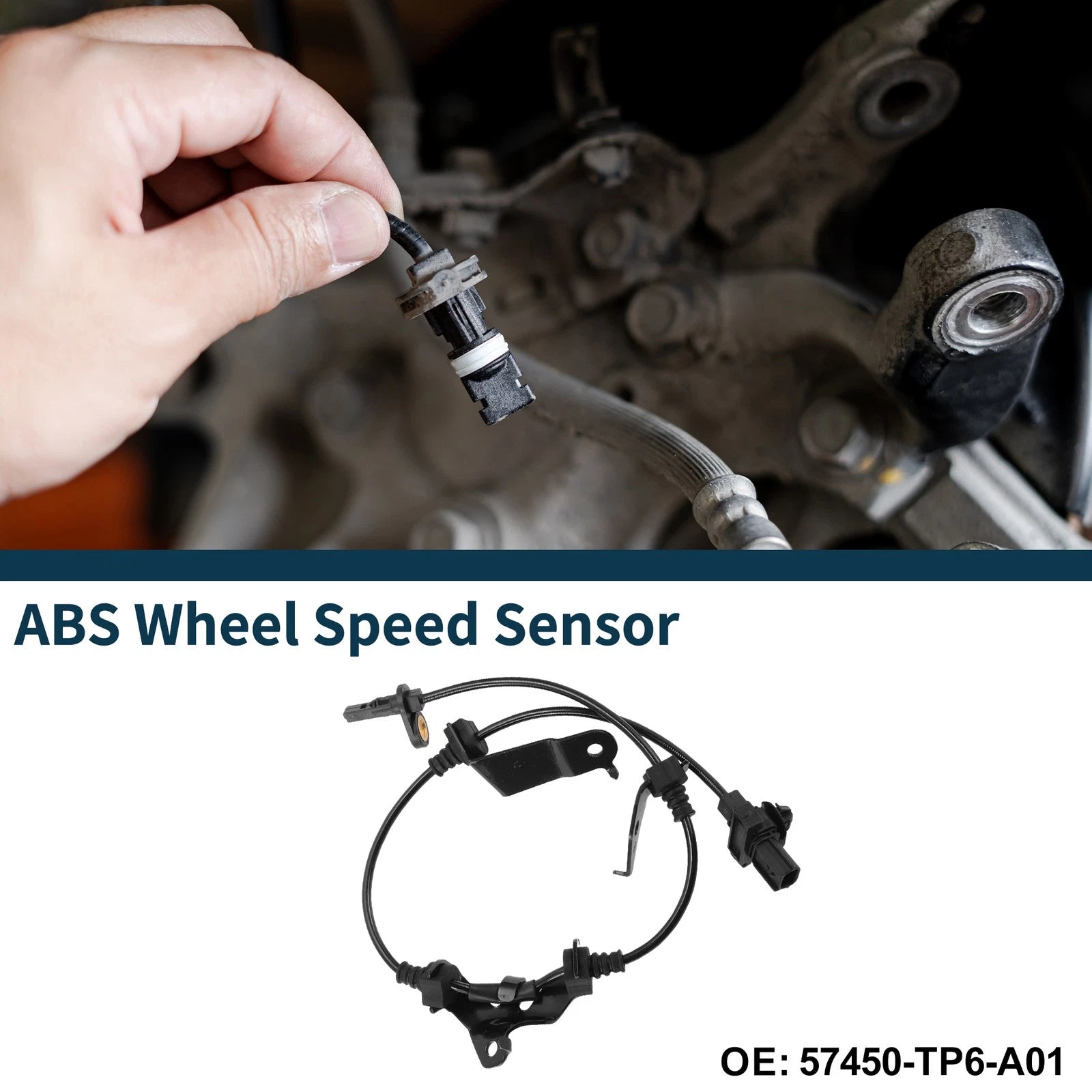 ABS Wheel Speed Sensor Front for Honda Crosstour (2010–2015)