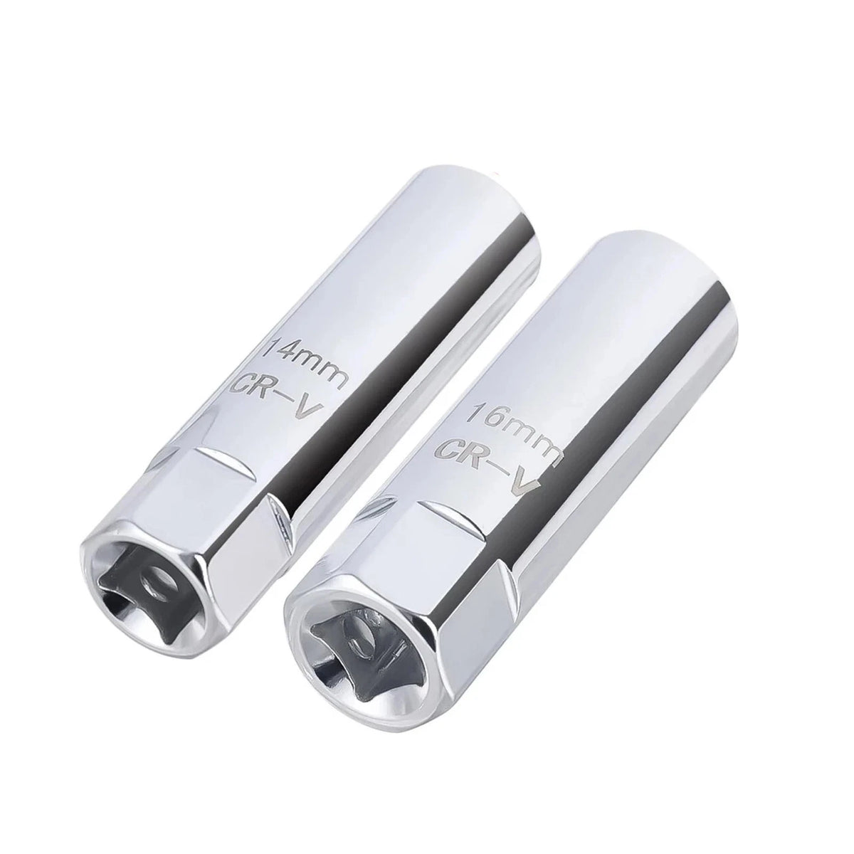 Spark Plug Socket Set 14mm 16mm 12 Pt 3/8" Drive Deep Thin Wall Magnetic