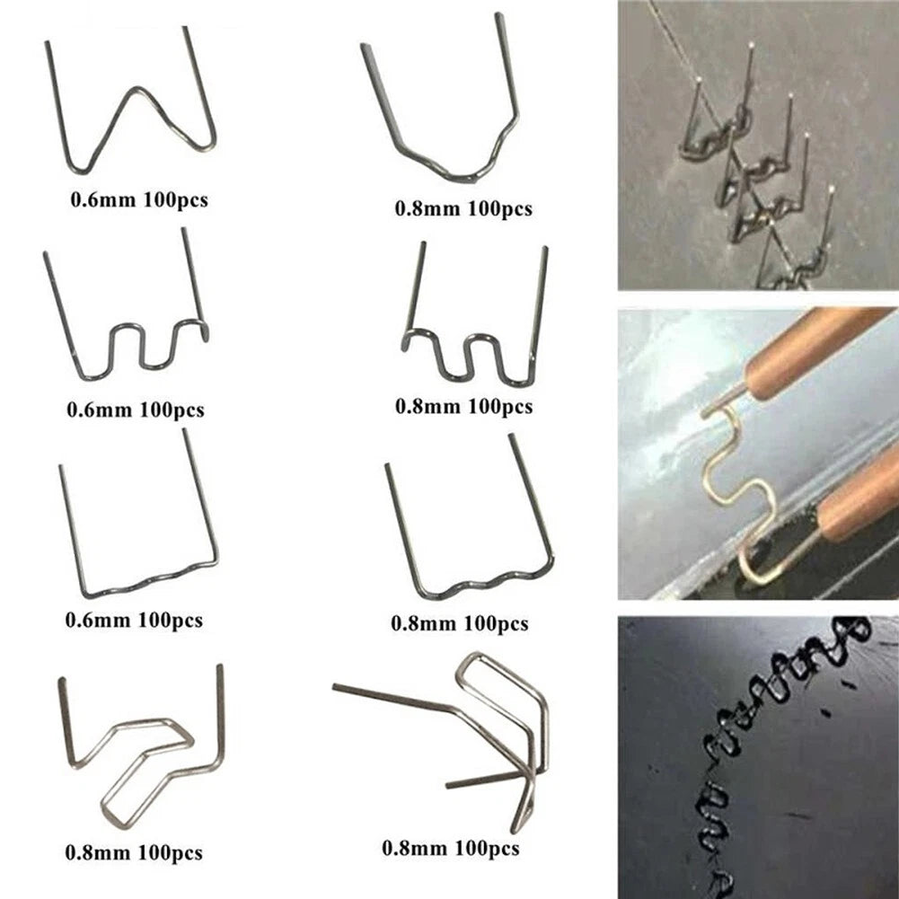 800 PCS Plastic Repair Welding Nails for Car Bumper (Universal)