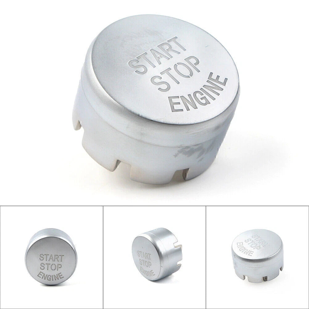 Engine Start/Stop Switch Button for BMW F Series (All Years) - Silver