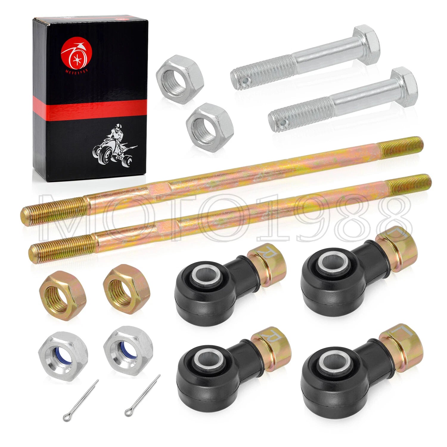 Set of 2 Tie Rods for Polaris Sportsman 400 450 500 HO 570 600 700 800