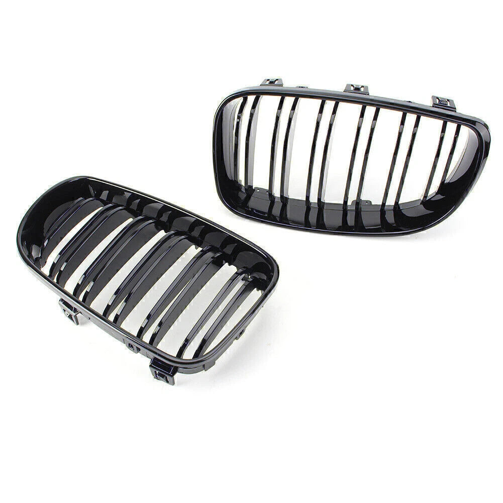 Front Center Grille for BMW 1-Series E81 E87 (2008–2011) Gloss Finish
