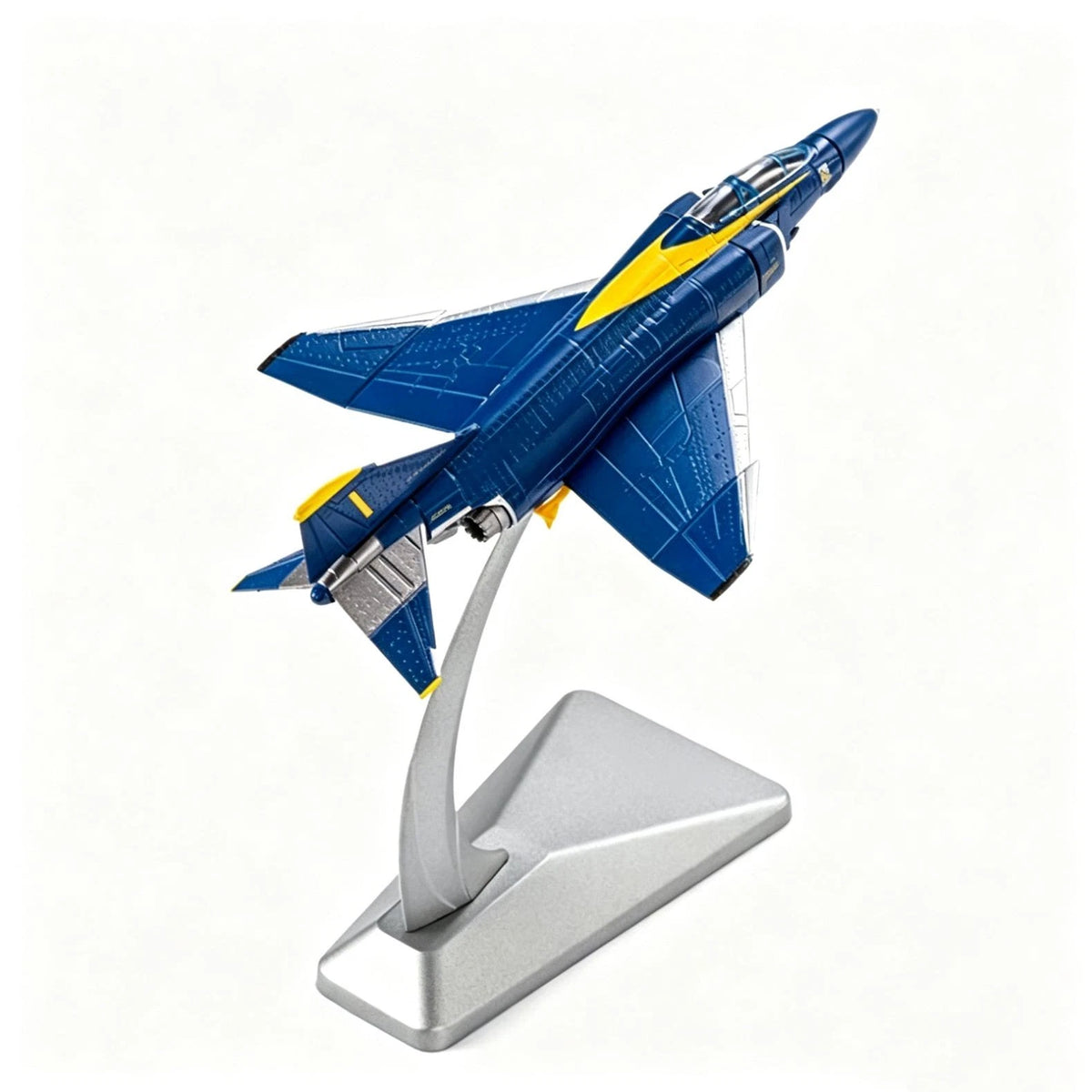 14cm Diecast Alloy F-4 Phantom II Model (1/144 Scale)