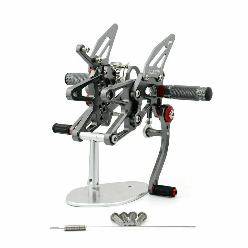 Rearsets Footpegs Pedals for BMW S 1000 RR (2010–2014) T9 Titan-color