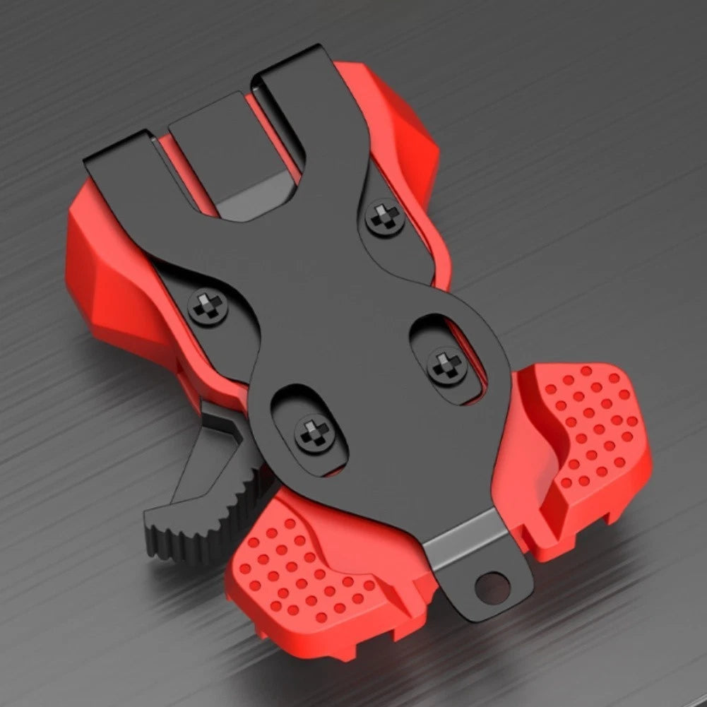 Waist Hook Tool with Double Lock Quick Release for Belt Attachment