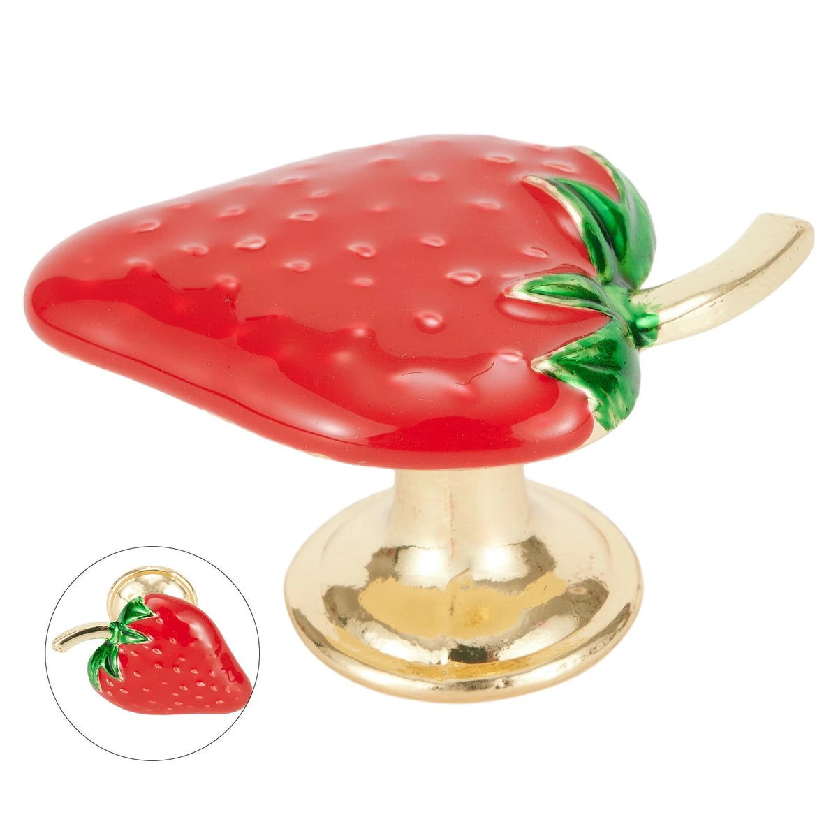 37mm Red Drawer Knobs for Cupboards and Furniture Doors