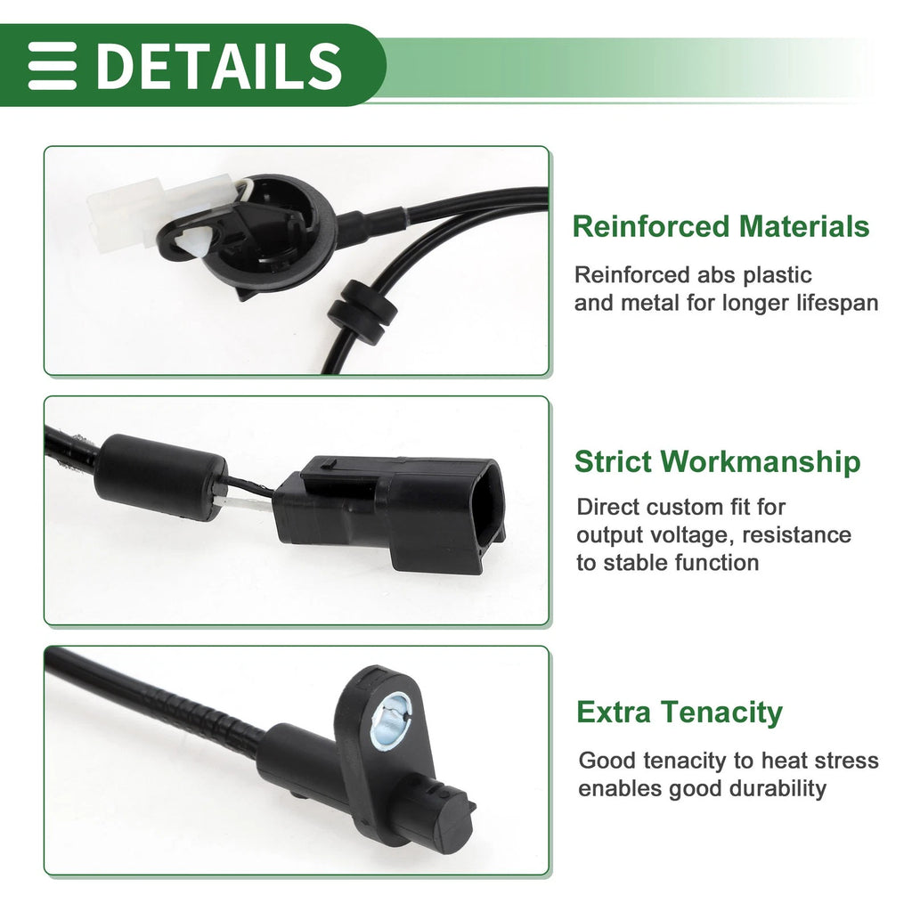 ABS Wheel Speed Sensor Replacement for Mazda 2 (2008–2015)