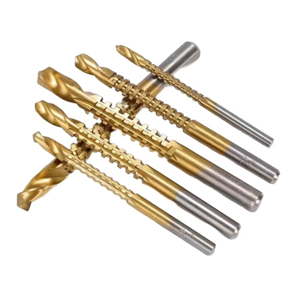 6X HSS Drill Bit Set for Wood Metal Plastic Drilling (Compatible with )