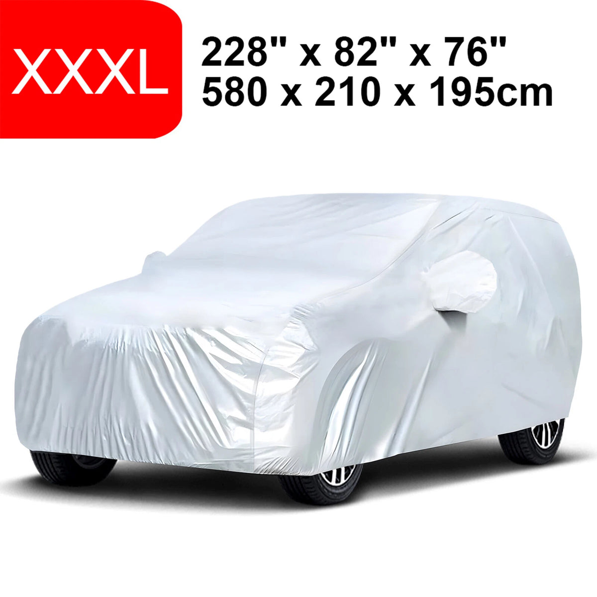 Car Cover for GMC Yukon XL (2015–2023) UV Waterproof Snow Sun Protector