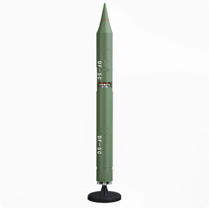 PLA Plastic 3D Printing Model for Dongfeng-5C ICBM (1/72 Scale)