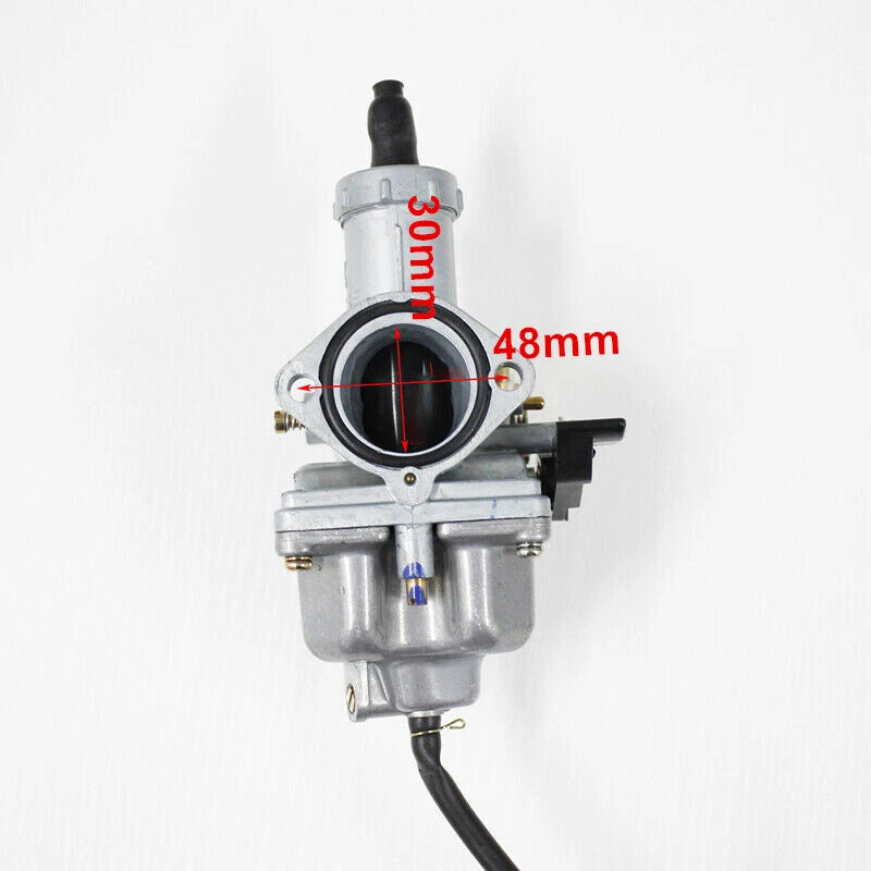 PZ 30mm Carburetor for 200cc 250cc ATV Quad Pit Pro Dirt Buggy (2000–2023)
