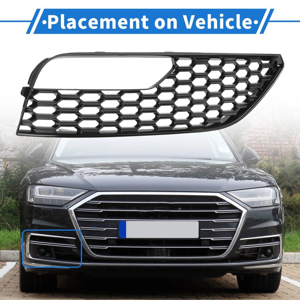Front Right Fog Light Grill Replacement for Audi A3 (2012–2016)