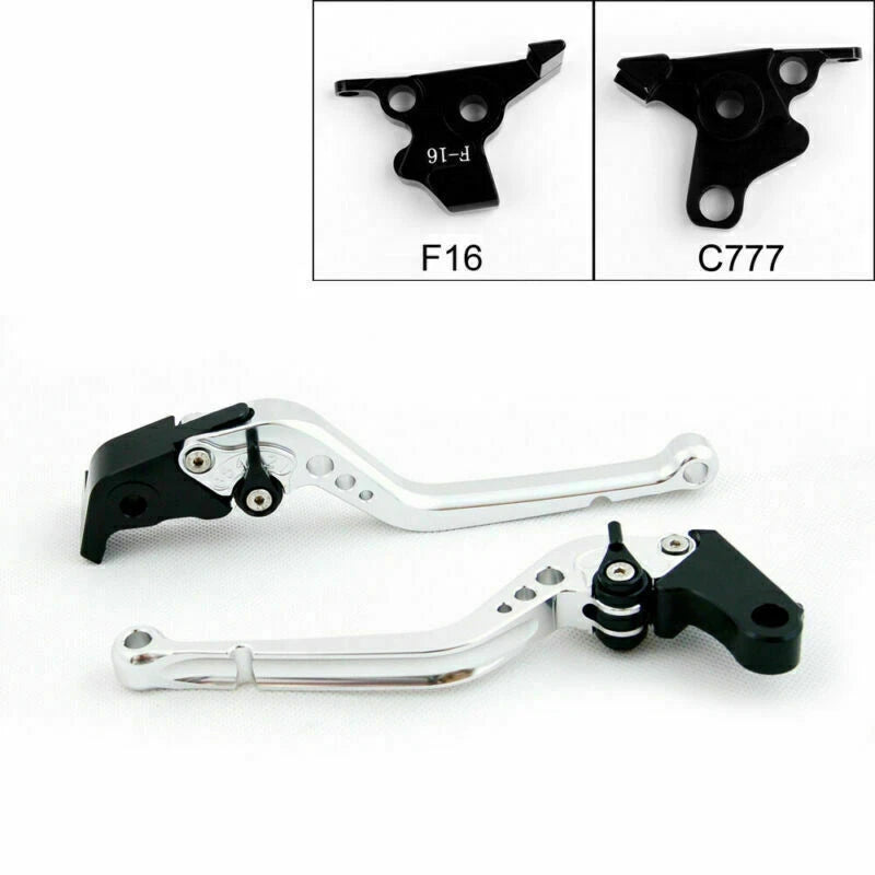 Long Brake Clutch Lever for Yamaha FJR 1300 (2004–2014), XJR 1300 (2004–2013), Super Tenere
