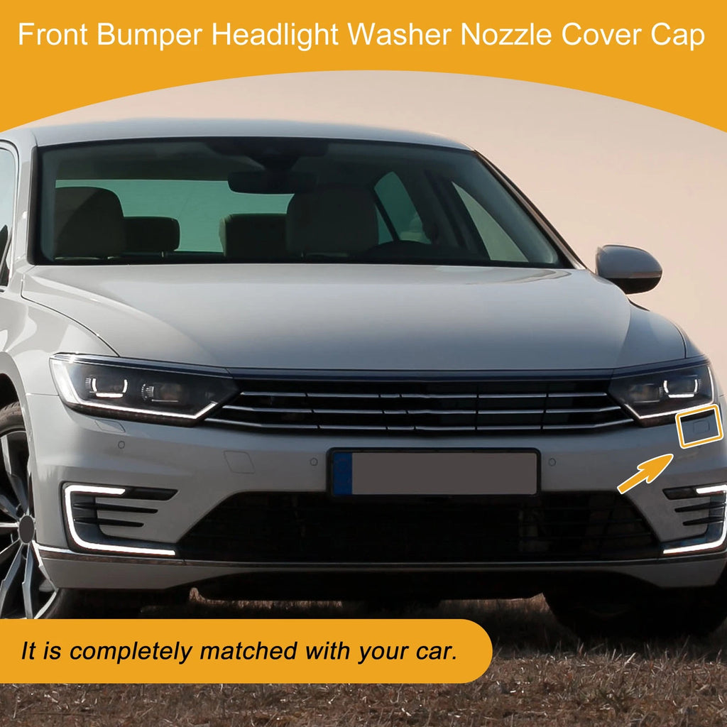 Front Left Washer Nozzle Cover Cap for VW Passat (2011–2018) 1 Pcs