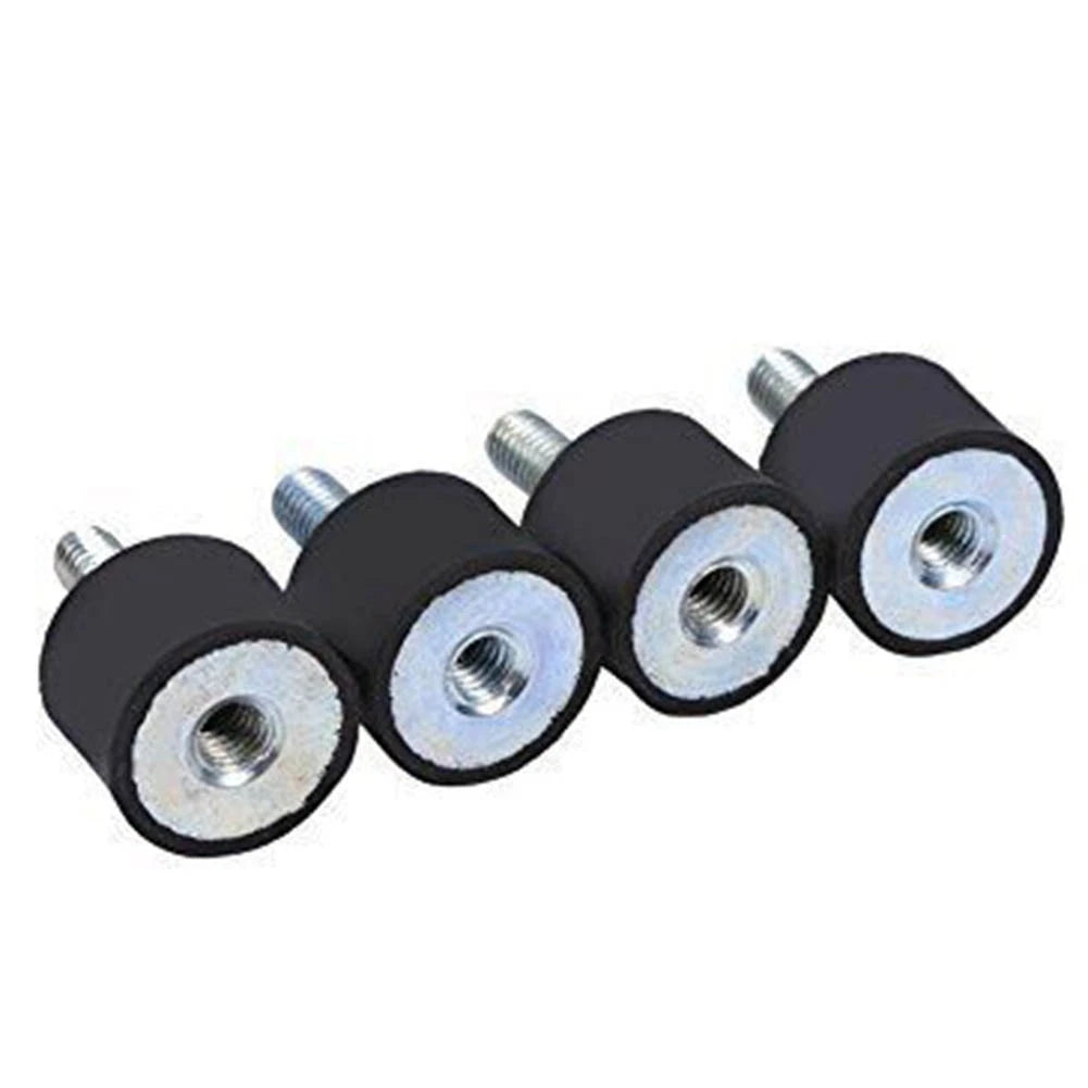 Set of 4 Rubber Isolator Mounts for M6 Studs