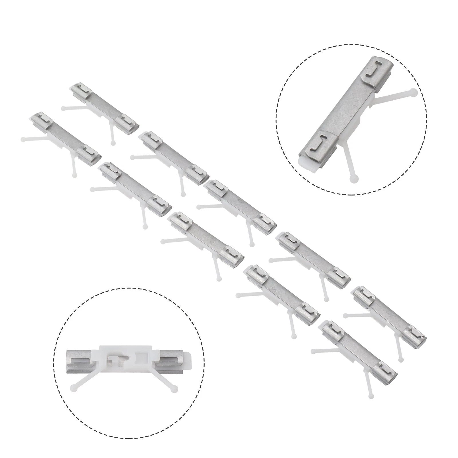 10Pcs Windshield Post Trim Clips for