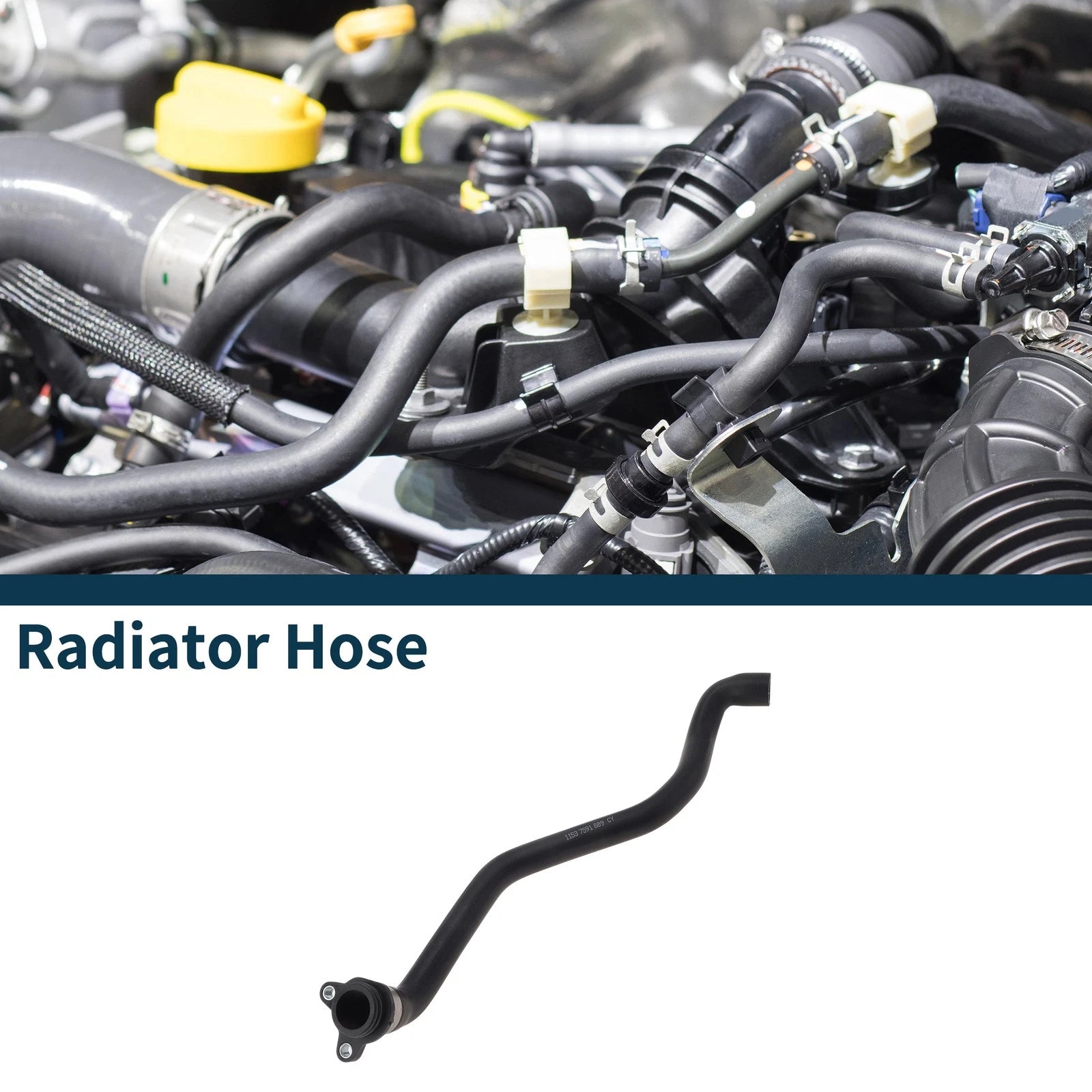 Radiator Hose Replacement for BMW X3 3.0L (2009–2017) Coolant Pipe