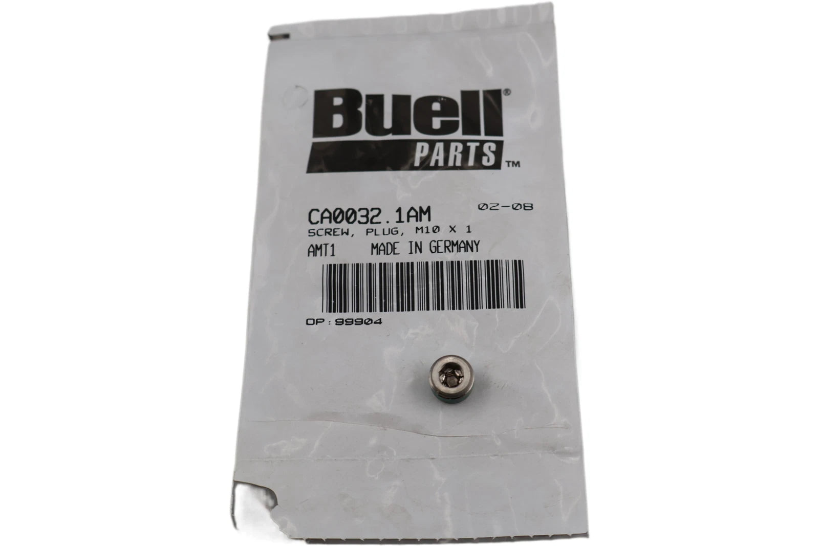 M10x1 Plug Screw for Buell (CA0032.1AM)
