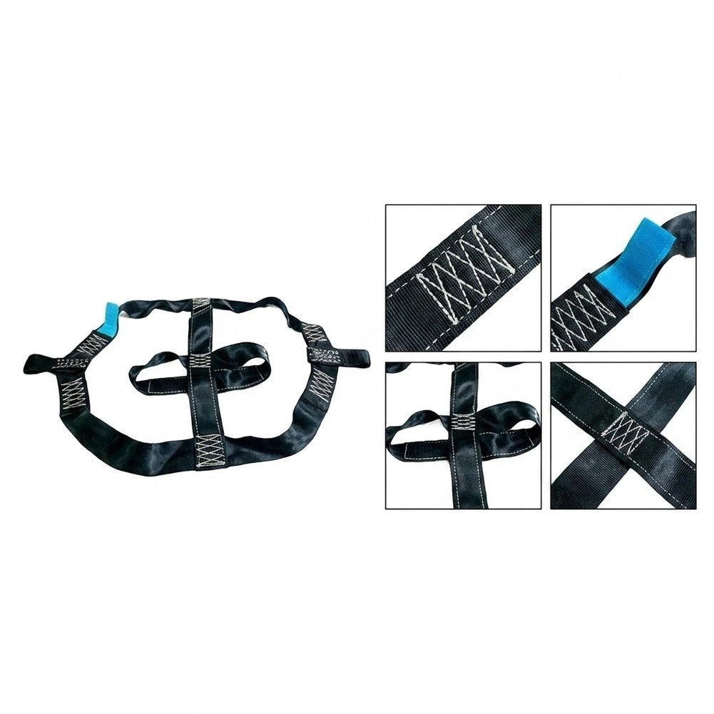 Tire Securing Strap for Trailer Recovery Operations
