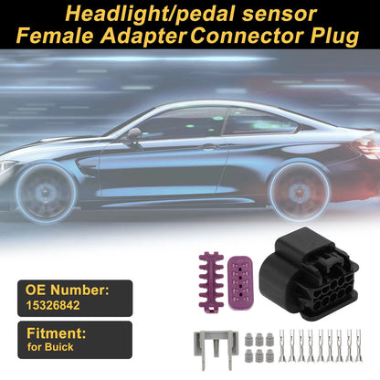 Set of 10 Pins Connector Plug for Buick (No. 15326842)