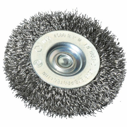 Set of 4 Stainless Steel Wire Brushes for Drilling Machines