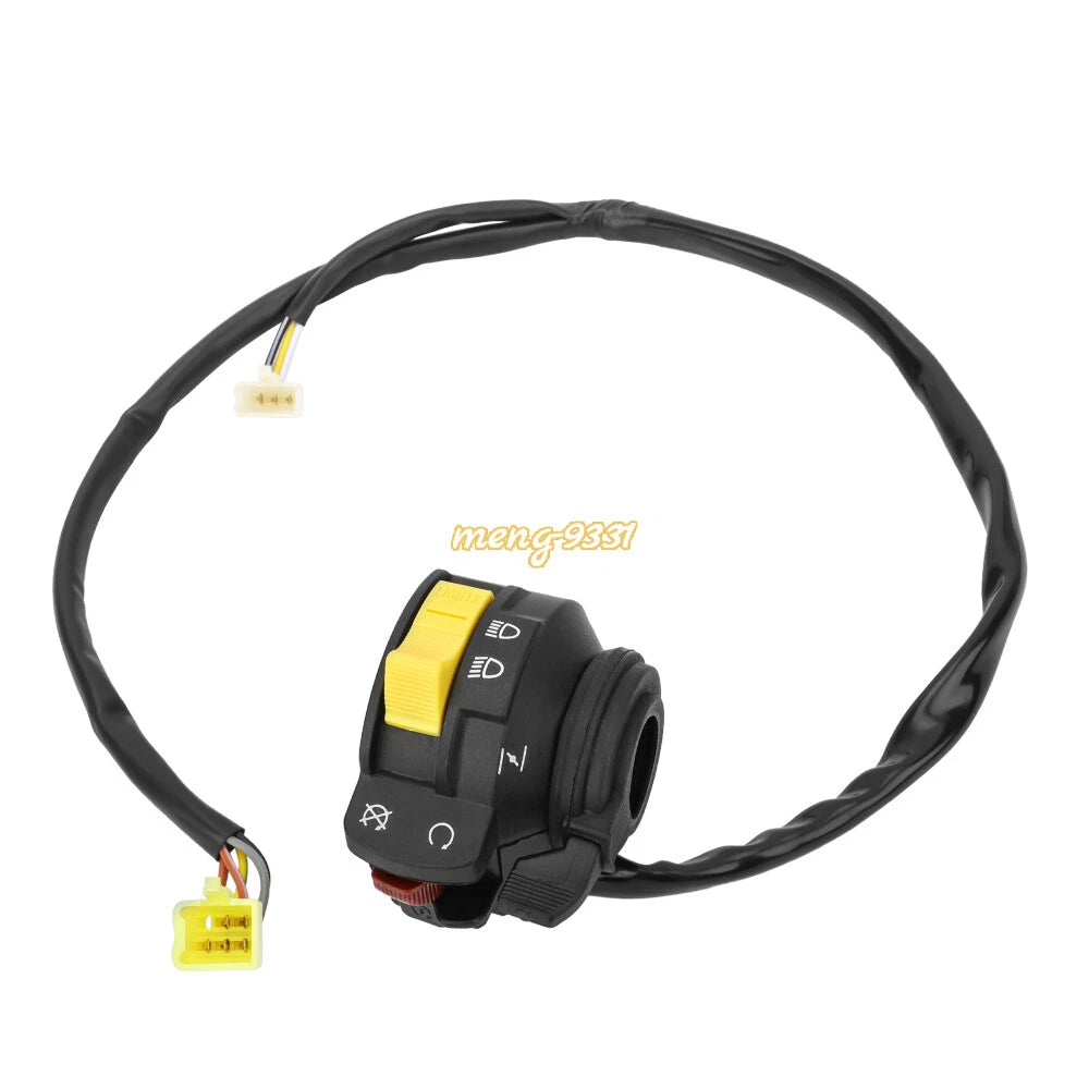 Left Handlebar Start Stop Kill Switch for Suzuki LTF160 QuadRunner (2000–2001)