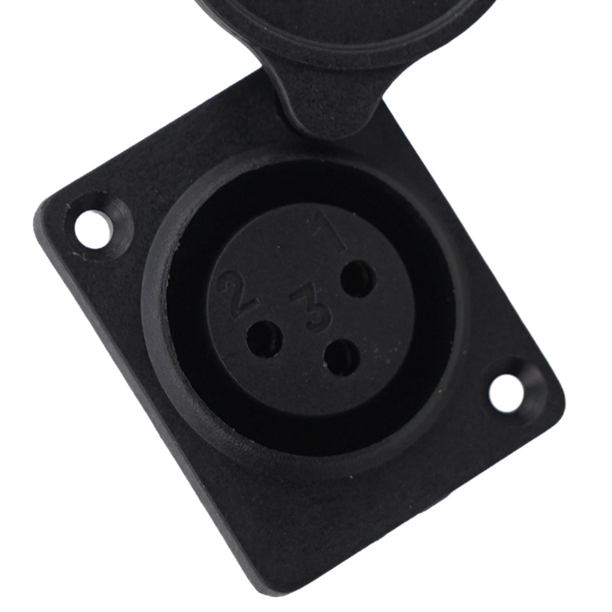 XLR 3-Pin Female Socket Connector for Automotive Applications