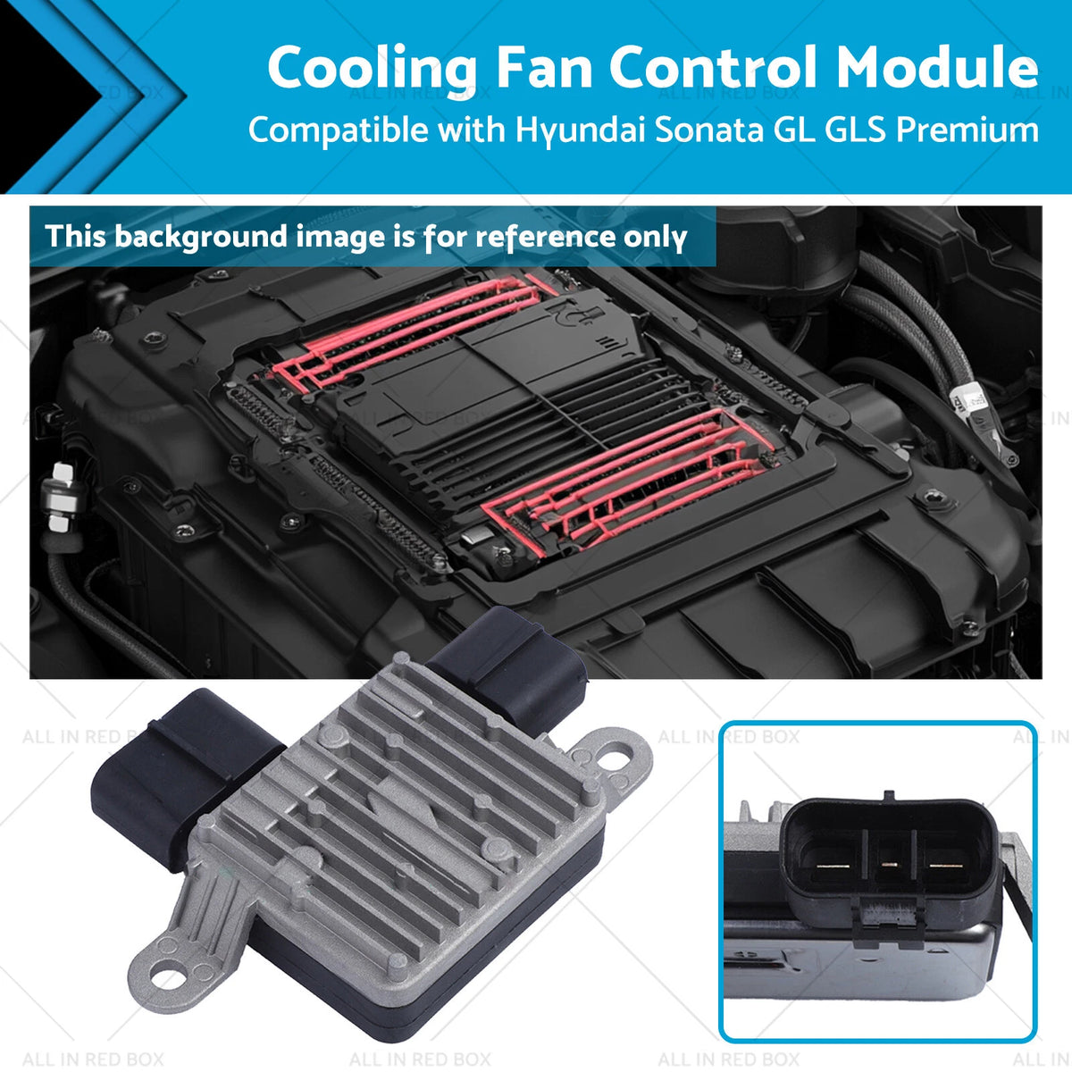 Cooling Fan Control Module for Hyundai Sonata GL GLS (2015–2017) 25385C2500