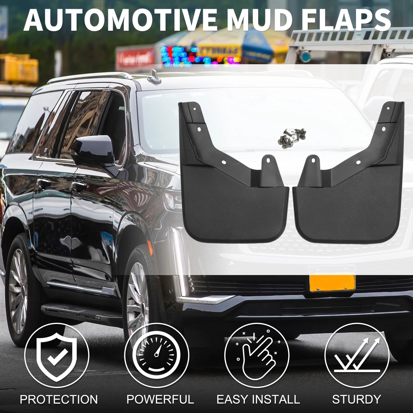 Mud Flap Splash Guard for Cadillac Escalade (2021–2024)