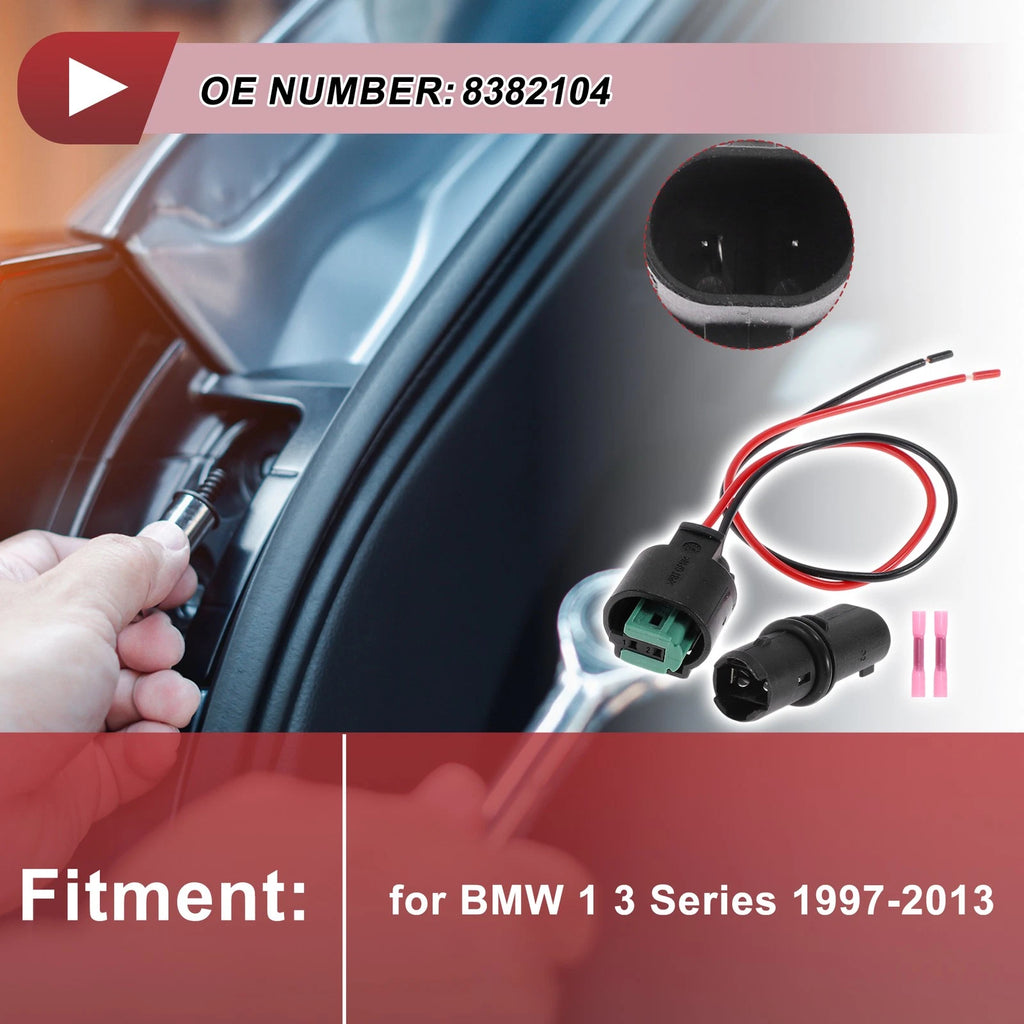 Side Marker Light Socket Wiring Replacement for BMW 1 Series 3 Series (1997–2013)