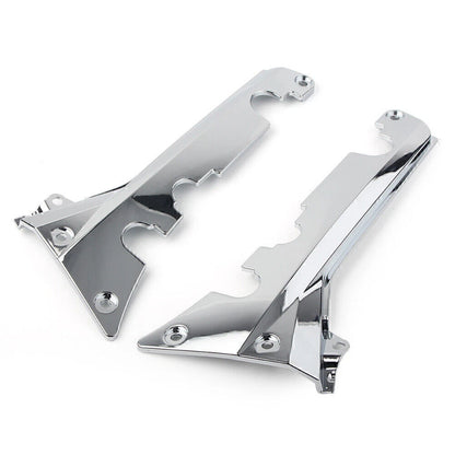 Set of 2 ABS Fairing Lower Rear Frame Covers for Honda GL1800 (2001–2011) Chrome