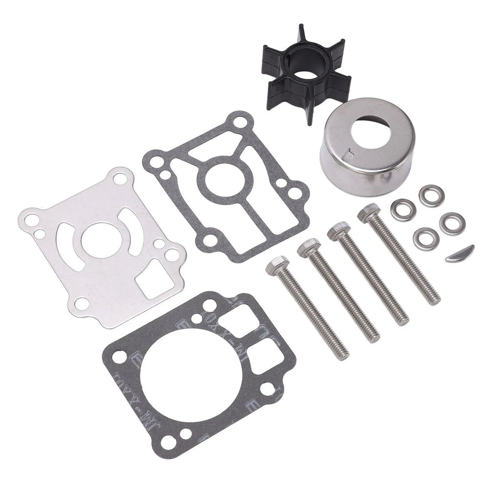 Water Pump Impeller Repair Kit for Tohatsu 25/30/40hp 2-Stroke (1990–2023) 361-87322-0