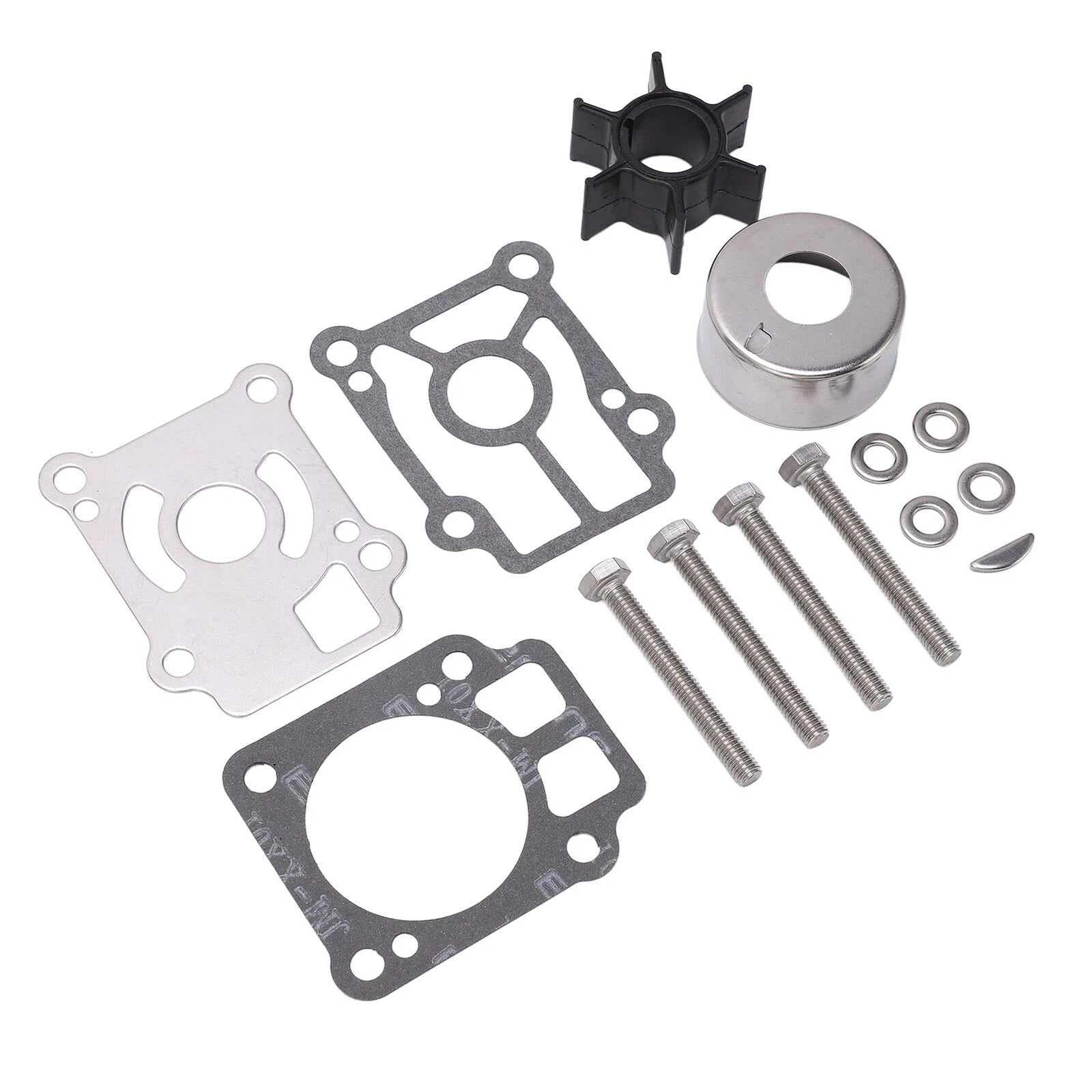 Water Pump Impeller Repair Kit for Tohatsu 25/30/40hp 2-Stroke (1990–2023) 361-87322-0