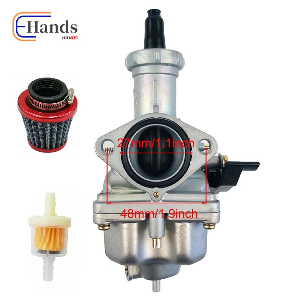 Carburetor & Air Filter for Suzuki RM65 RM80 RM85 Apollo RFZ x18 125 DR125