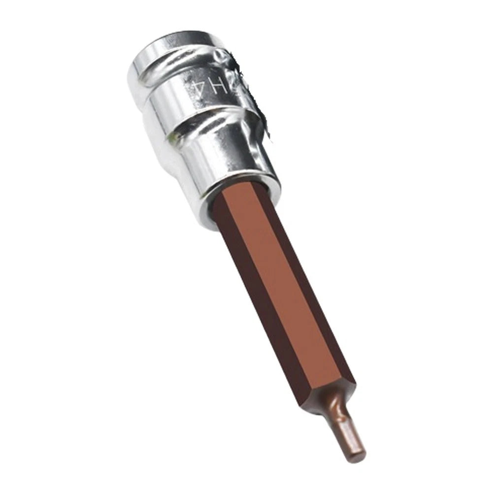 1/2 Socket Tool for S2 Alloy Steel Bits (Works with Ratchet Wrench)