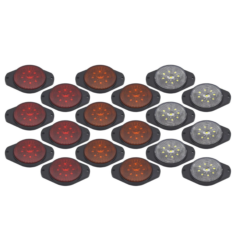 9 LED Side Marker Lamps for