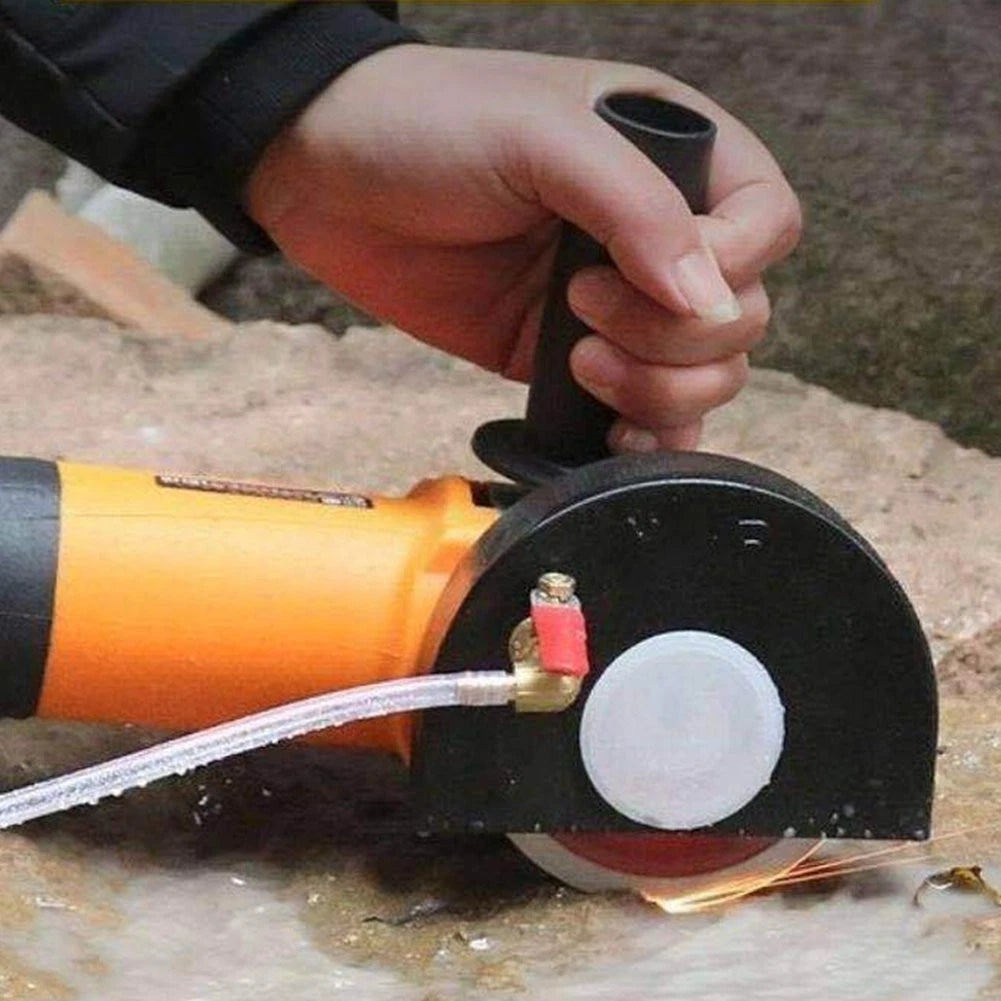 Dust Control Cover for Angle Grinder (Water Feed Compatible)