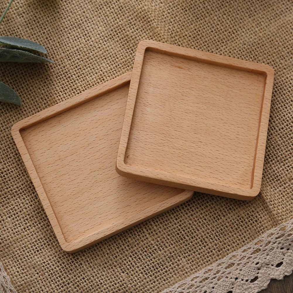 Set of 4 Non-slip Square Kitchen Tools for Coaster
