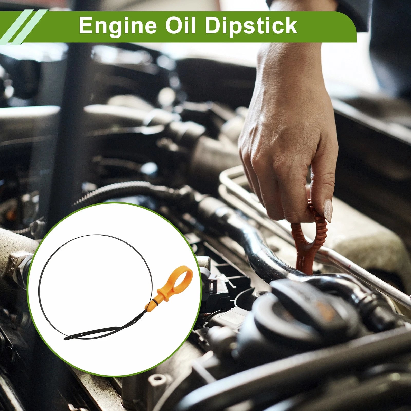 Engine Oil Dipstick Replacement for Mazda 3 2.0L Automatic i Hatchback (2012–2013)