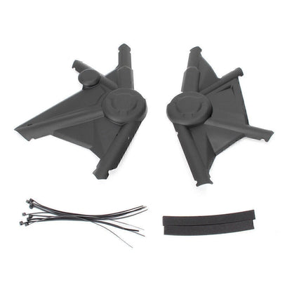 Upper Side Frame Panel Guard for BMW R1200GS/ADV (2013–2017) Black