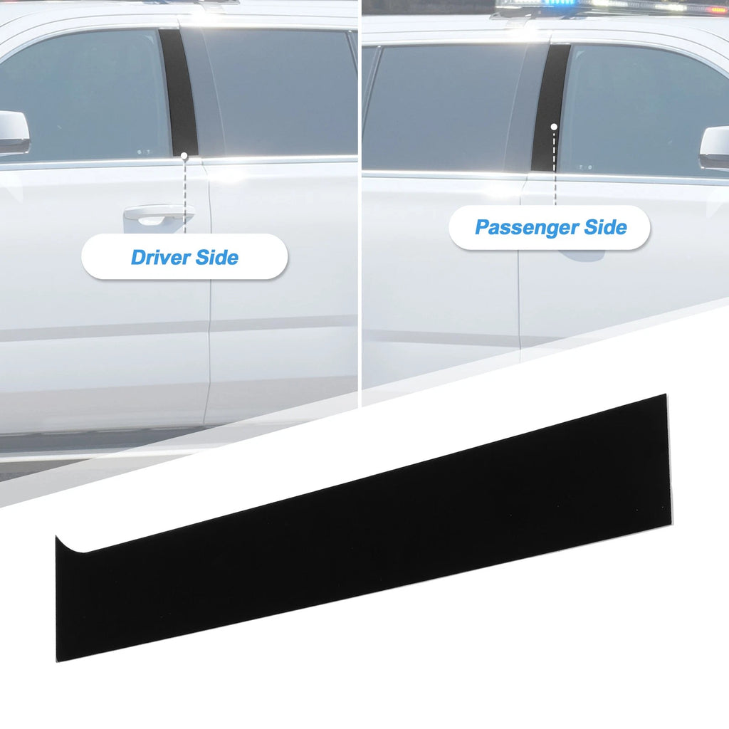 6Pcs Windshield B Pillar Trim Exterior Garnish for Mitsubishi Lancer (2008–2017)